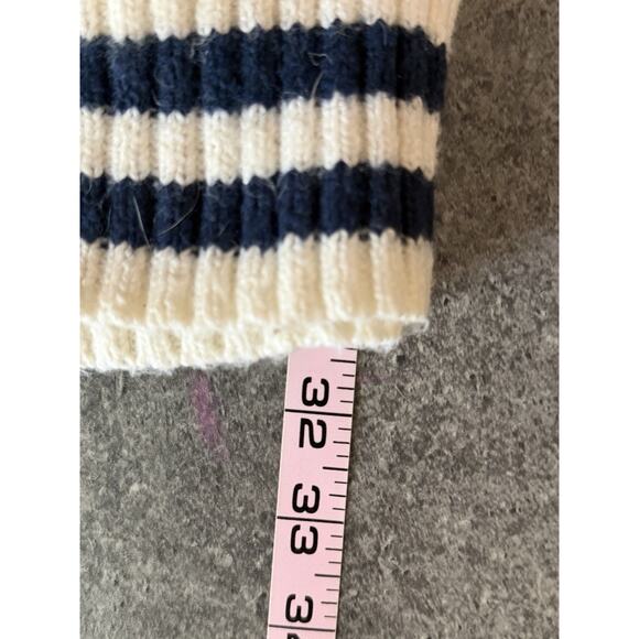 American Eagle Cardigan Sweater Womens XL Preppy Varsity Cable Knit Academia - Picture 10 of 10